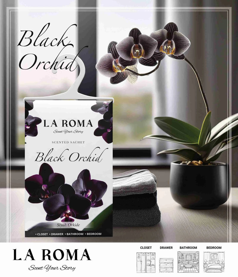 Black Orchid Ambientador Armario LA ROMA 26gr
