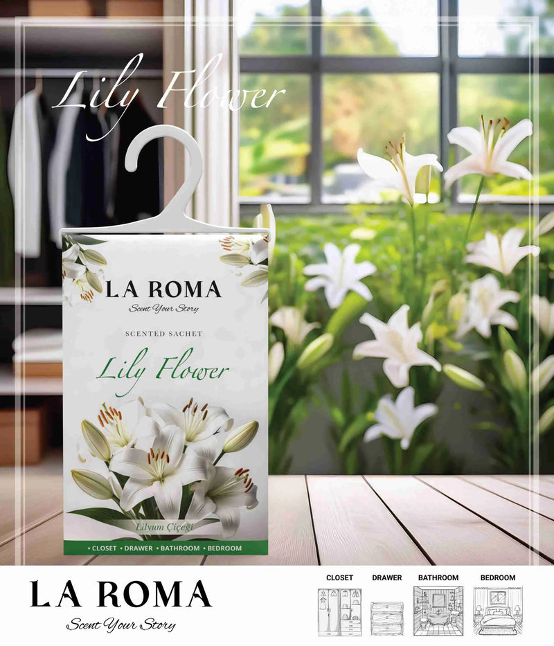 Lily Flower Ambientador Armario LA ROMA 26gr