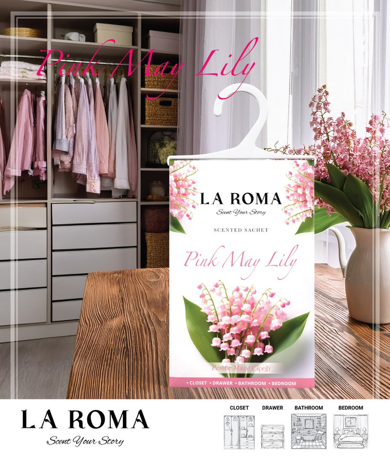 Pink May Lily Ambientador Armario LA ROMA 26gr