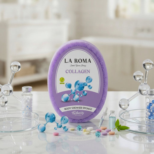 La Roma burete de baie oval colagen cu ingrediente