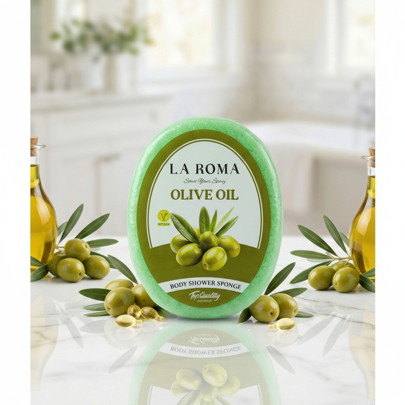 La Roma burete de baie oval ulei de măsline cu ingrediente