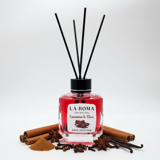 La Roma Cinnamon & Clove difuzor cu ingrediente