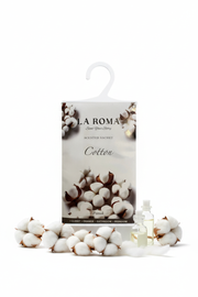 La Roma Cotton Scented Sachet cu ingrediente