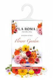 La Roma Flower Garden Scented Sachet fără logo cu ingrediente