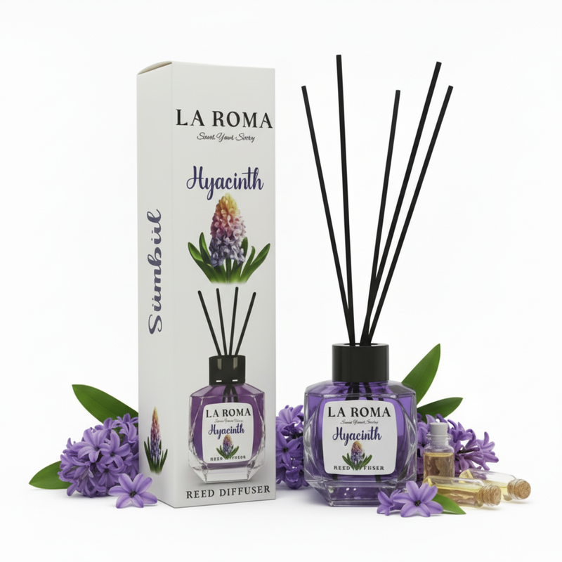 La Roma Hyacinth difuzor cu cutie și ingrediente