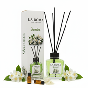 La Roma Jasmine difuzor cu cutie și ingrediente