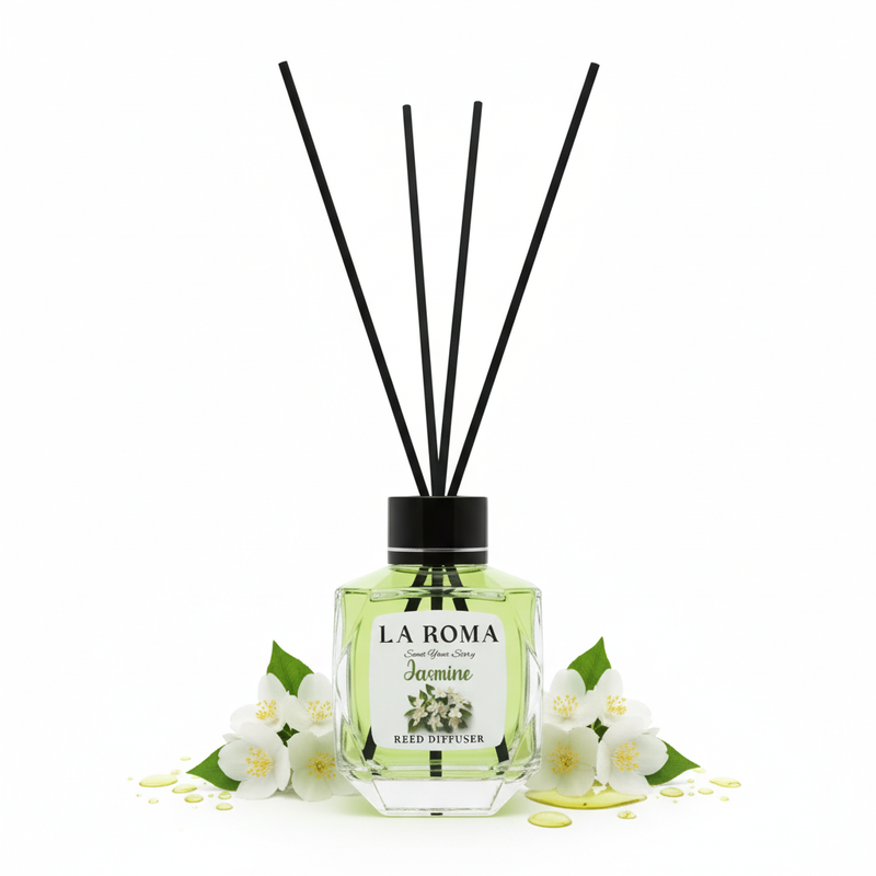 La Roma Jasmine difuzor cu ingrediente