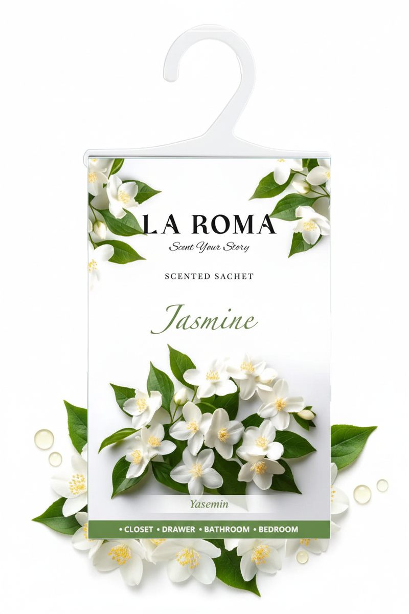 La Roma Jasmine Scented Sachet fără logo cu ingrediente