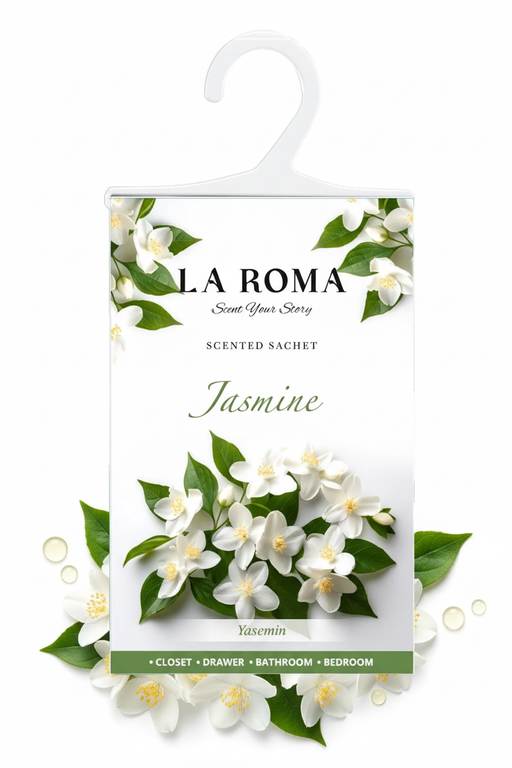 La Roma Jasmine Scented Sachet fără logo cu ingrediente
