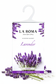 La Roma Lavender Scented Sachet fără logo cu ingrediente
