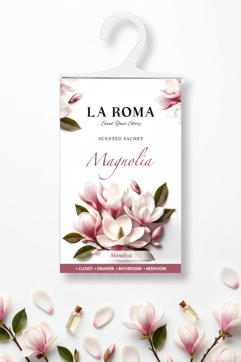 La Roma Magnolia Scented Sachet cu ingrediente