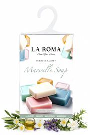 La Roma Marseille Soap Scented Sachet fără logo cu ingrediente