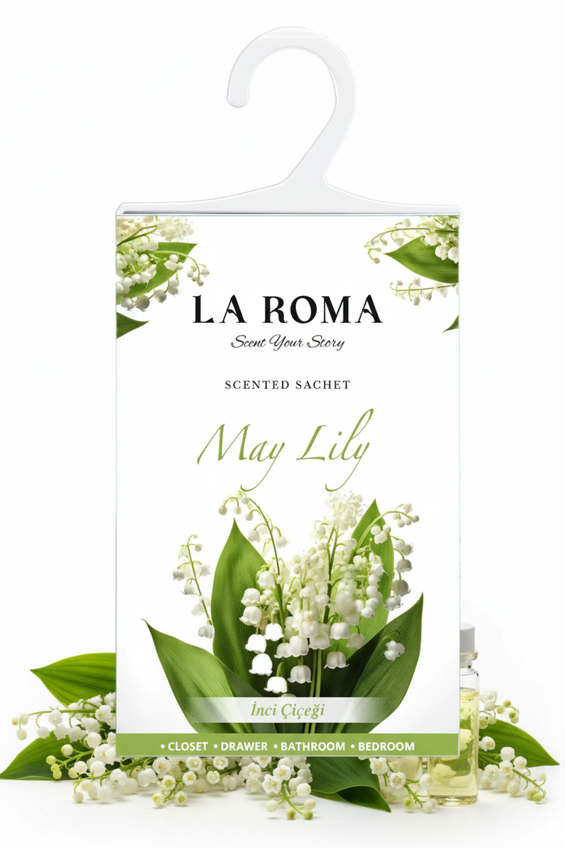 La Roma May Lily Scented Sachet fără logo cu ingrediente