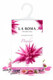 La Roma Powder Scented Sachet cu ingrediente