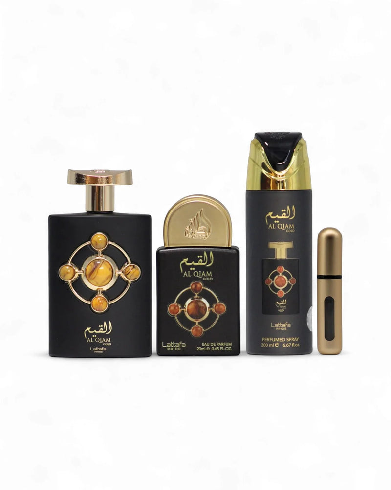 Set Regalo Al Qiam Gold LATTAFA PRIDE