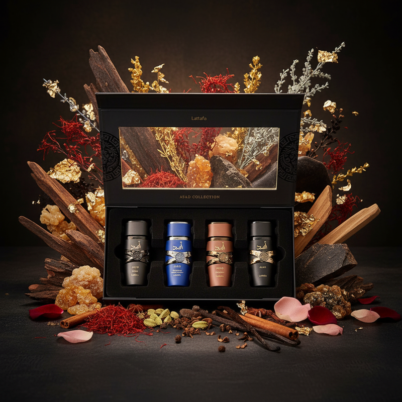Lattafa Asad Collection cu ingrediente naturale