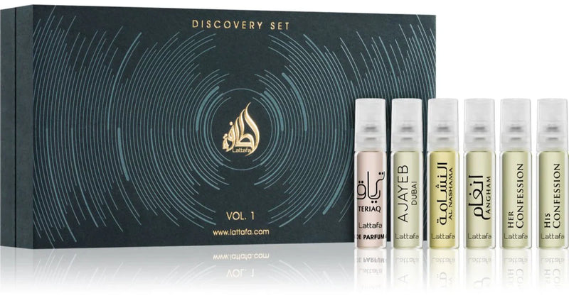 Discovery Set Vol.1 LATTAFA 6 x 4ml - Arabic Parfums