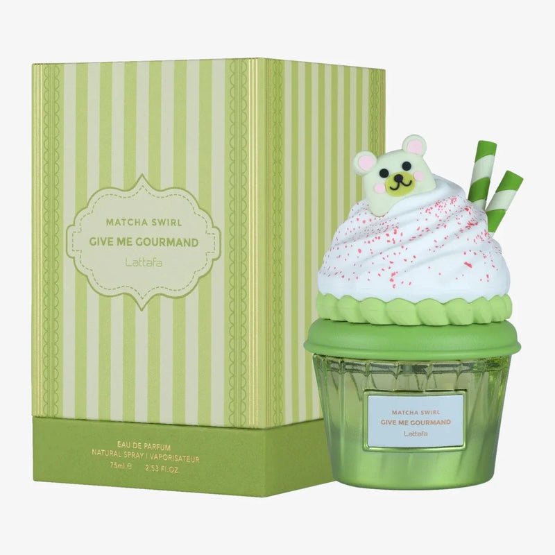 Give Me Gourmand Matcha Swirl LATTAFA - Muestra 3 ml