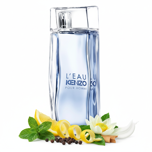 L'Eau Kenzo Pour Homme con ingredientes naturales