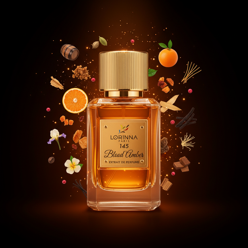 Blood Amber 145 Extracto de Perfume LORINNA 50ml