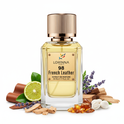 Lorinna Paris 98 French Leather con ingredientes naturales