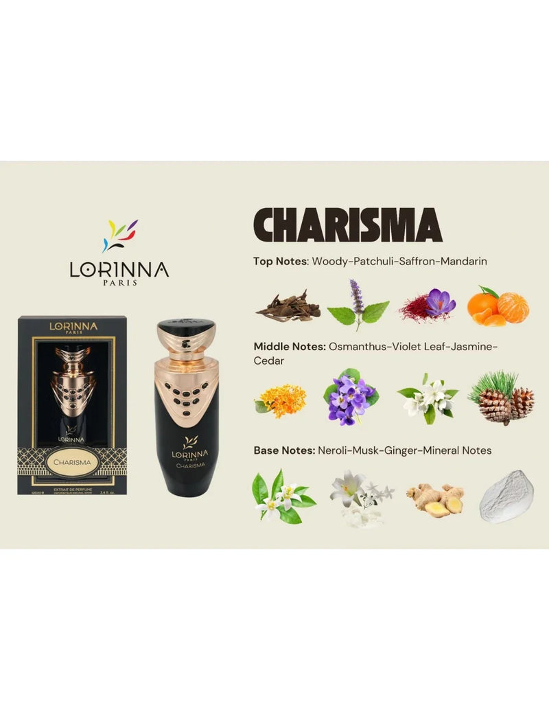 Charisma Extrait De Perfume Lorinna 100ml - Muestra 3ml