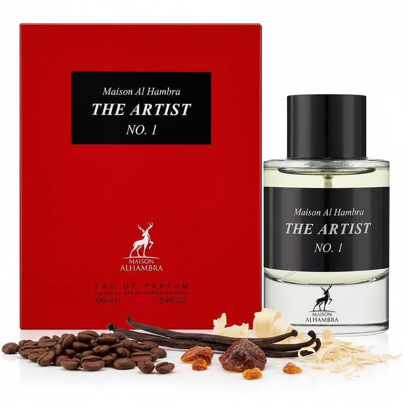Maison Al Hambra The Artist No. 1 Eau de Parfum cu cutie și note de parfum