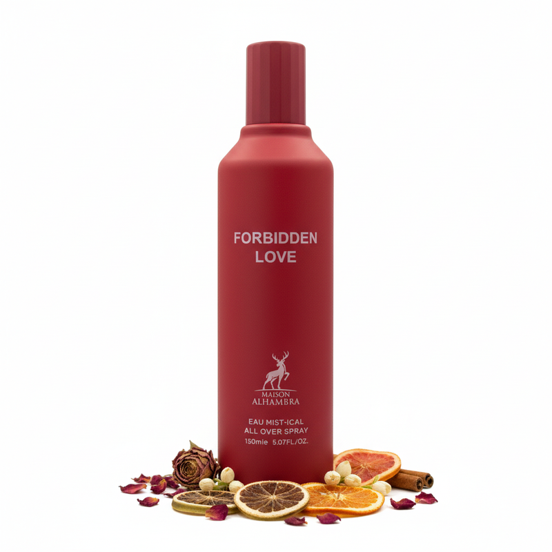 Maison Alhambra Forbidden Love All Over Spray cu note de parfum