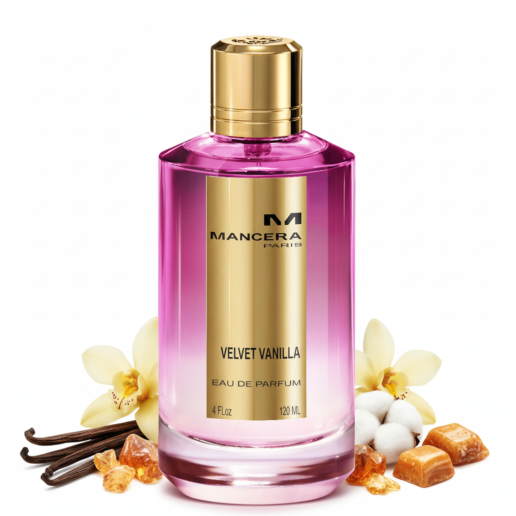 Velvet Vanilla MANCERA – Unisex floral fruity perfume with vanilla