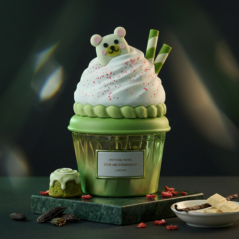 Give Me Gourmand Matcha Swirl LATTAFA - Muestra 3 ml