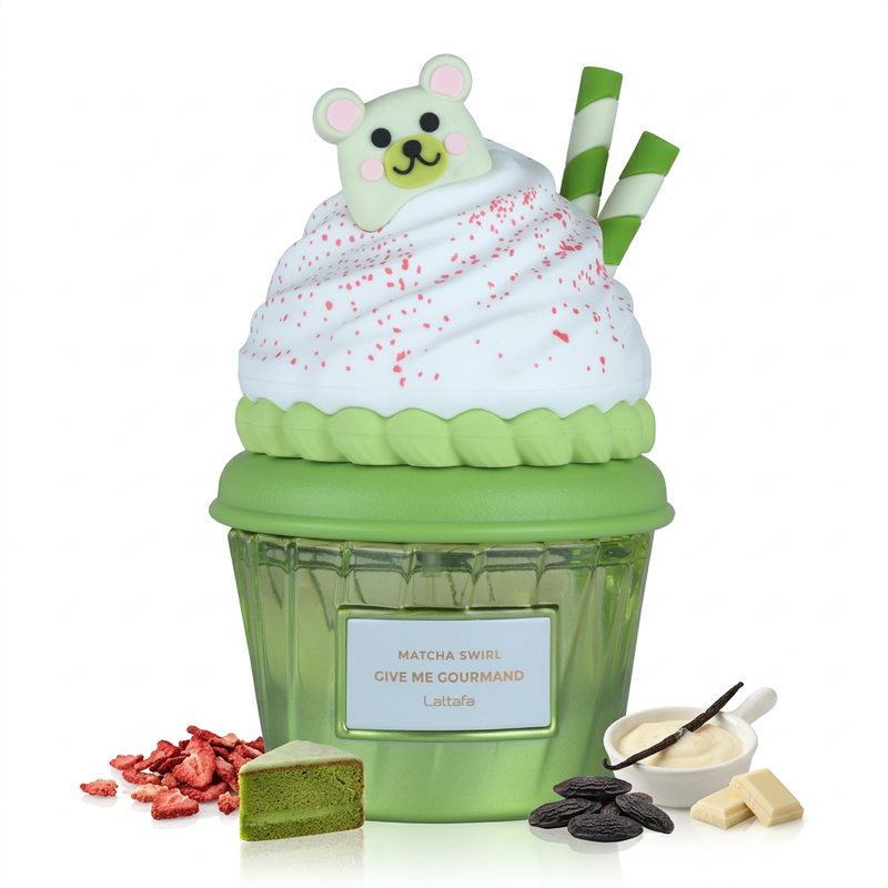 Give Me Gourmand Matcha Swirl LATTAFA - Muestra 3 ml