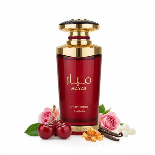 Mayar Cherry Intense Lattafa parfum cu ingrediente