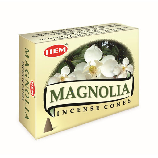 Magnolia Conos de Incienso HEM 25gr (10 conos)