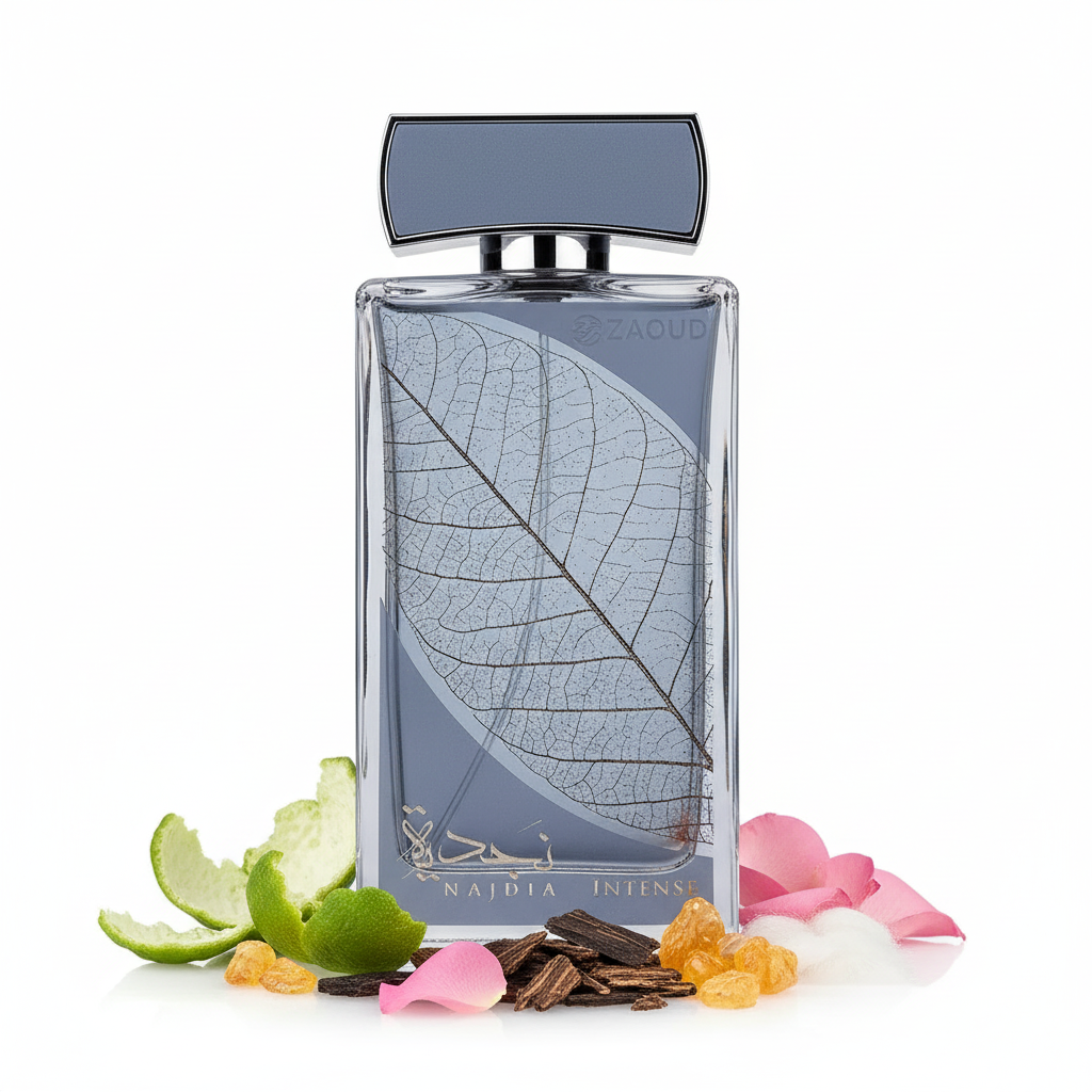 Najdia Intense LATTAFA perfume hombre fresco y marino — Arabic Parfums