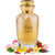 Perfume con notas de jazmín, rosa, ylang-ylang, pimienta rosa, frutos rojos, pachulí, caramelo, almizcle, vainilla y ámbar