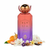 Perfume con notas de mandarina, naranja, pera jugosa, durazno dulce, magnolia, peonía blanca, rosa centifolia, madera de violeta, vetiver, vainilla, praliné y almizcle