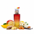 Perfume con notas de mango, limón, jengibre, flores blancas, regaliz, almizcle, caramelo, nueces y vainilla