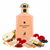 Perfume con notas de pera, avellana, incienso, osmanto, rosa, azafrán, jazmín sambac, sándalo, vainilla, ámbar gris y ládano