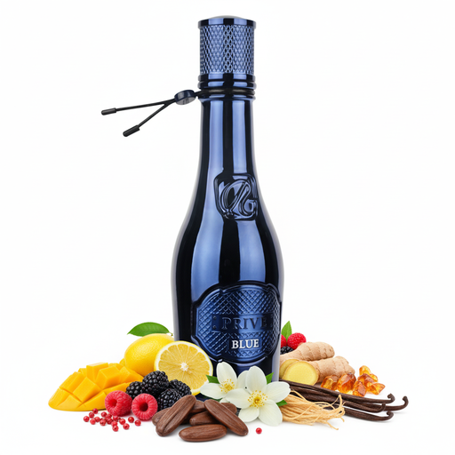 Perfume con notas de puré de mango jugoso, frutos rojos silvestres, limón siciliano, pimienta rosa chispeante, haba tonka cremosa, pétalos de jazmín, vainilla suave, jengibre especiado, almizcle blanco, ámbar seco y vetiver sofisticado