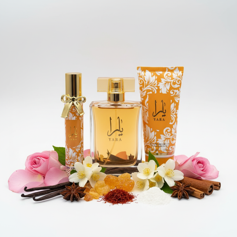 Productos Yara Gold con ingredientes naturales