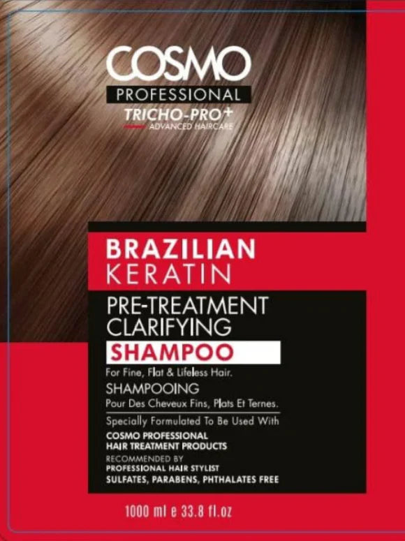 Professional Tricho Pro+ Brazilian Keratin Professional Shampoo COSMO 1000ml