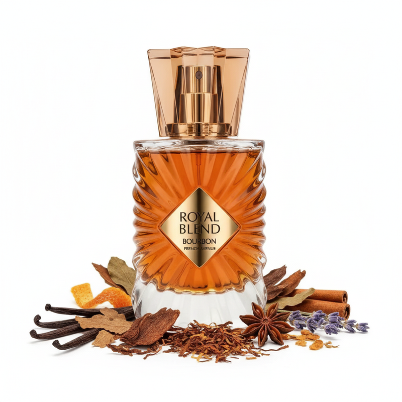 Royal Blend Bourbon French Avenue - Etiqueta Limpia