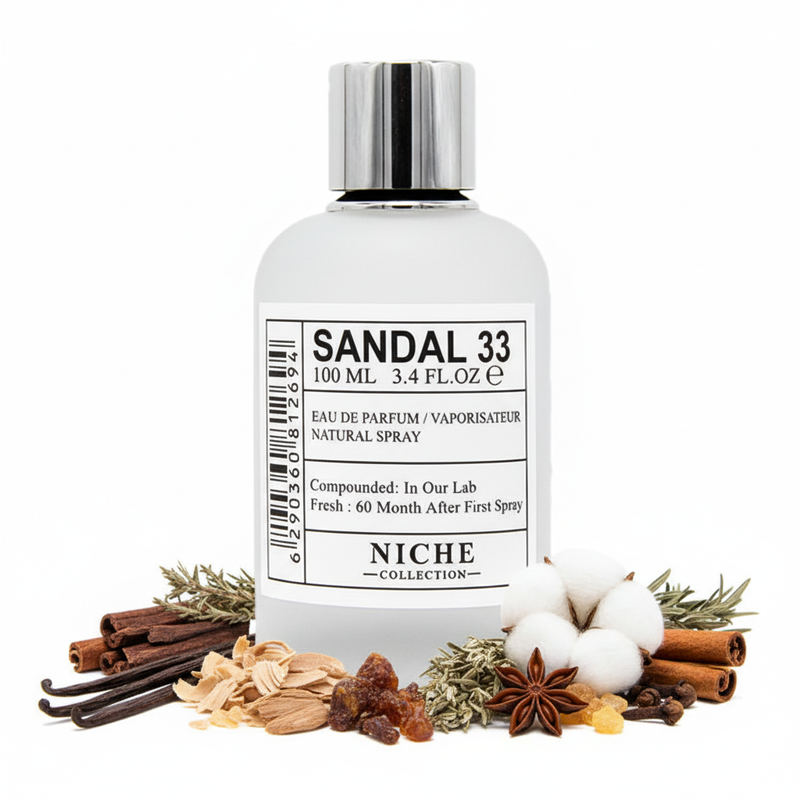 Sandal 33 con ingredientes naturales