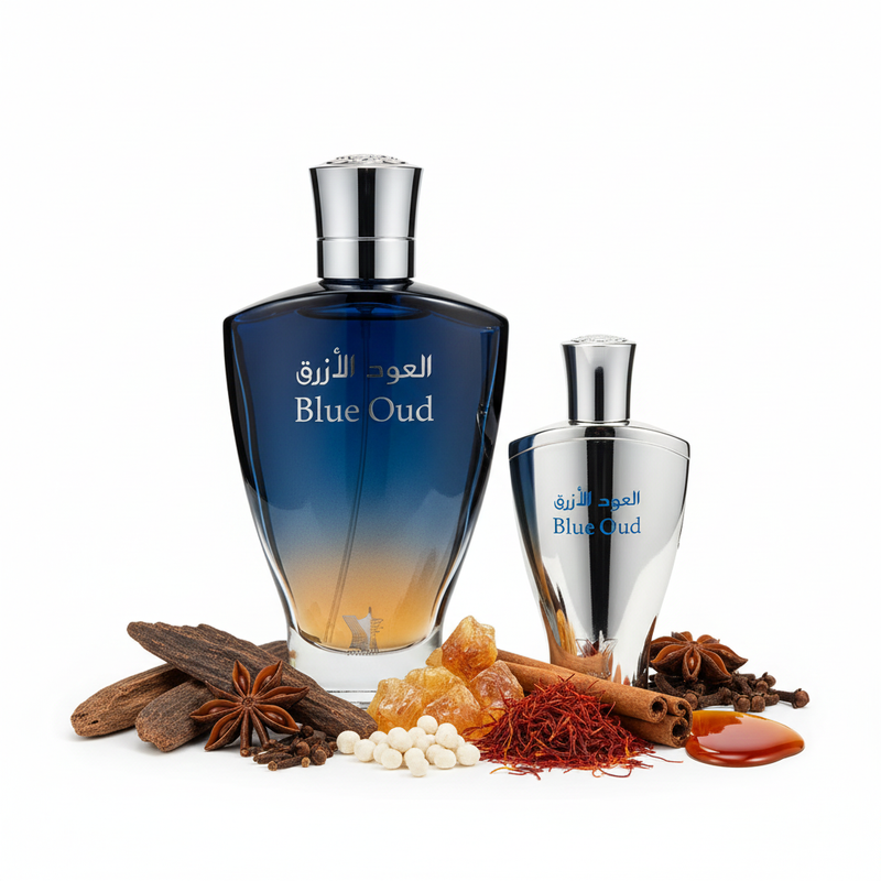 Set Blue Oud con ingredientes naturales