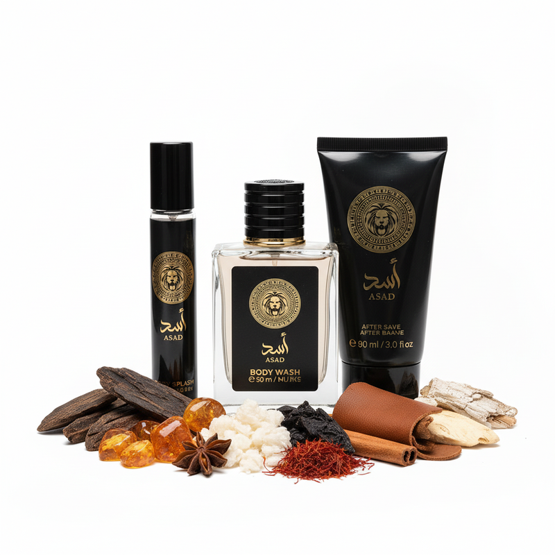 Set cadou Asad con ingredientes naturales