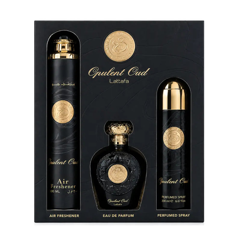 Set Regalo Opulent Oud 3 piezas LATTAFA