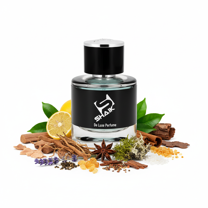 Shaik Platinum M 255 sticla cu ingrediente