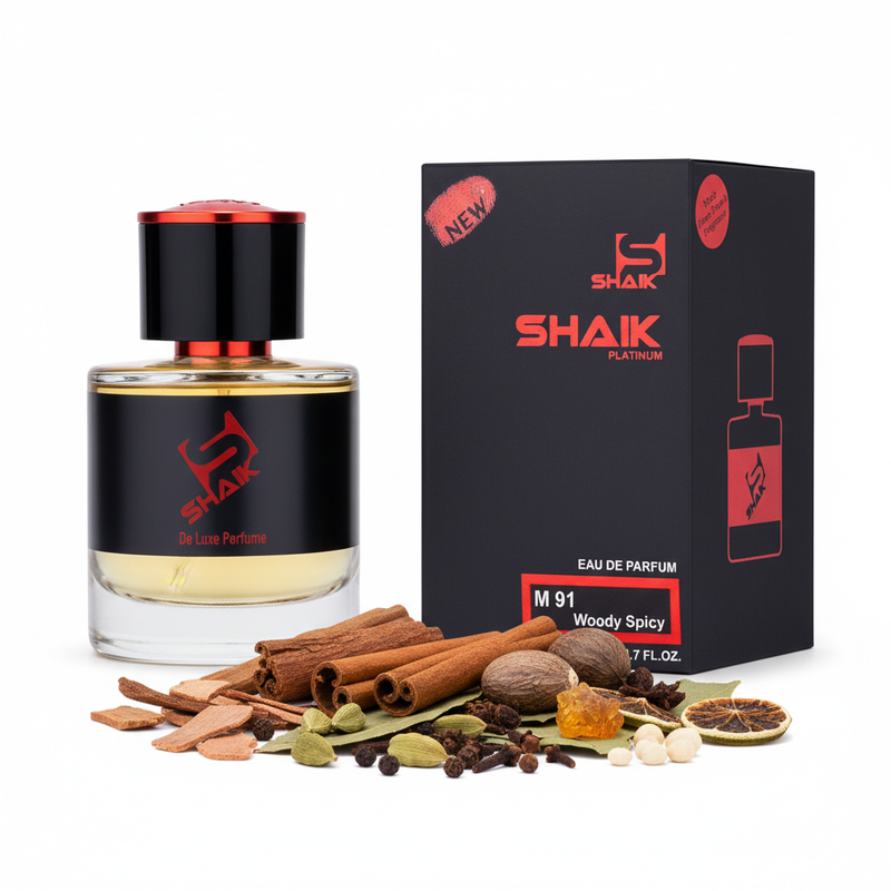 91 Woody Spicy SHAIK - Muestra 5 ml
