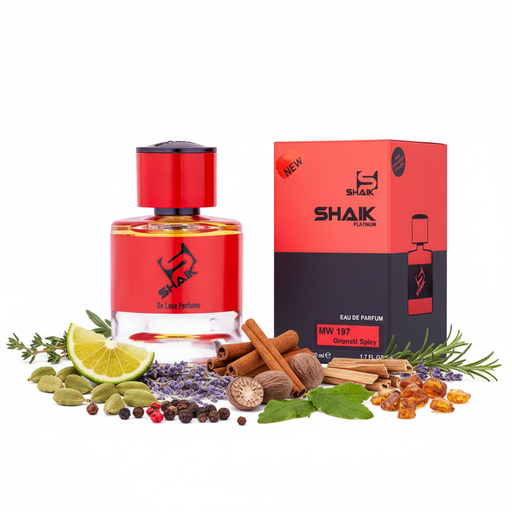 Shaik Platinum MW 197 set complet cu ingrediente