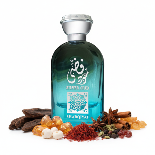 Sharqiyat Silver Oud con ingredientes naturales